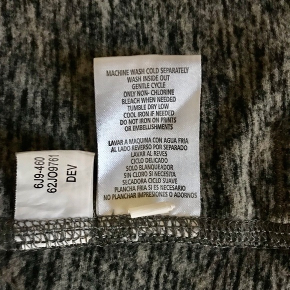 NJ DEVILS Official 4HER G-111 by Carl Banks Space Dye Full-Zip Hoodie Size S - Picture 11 of 13